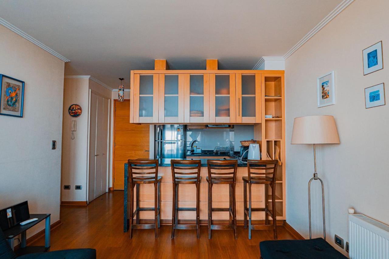 Hermoso Departamento Con Insuperable Vista Al Mar Apartment Vina del Mar Luaran gambar