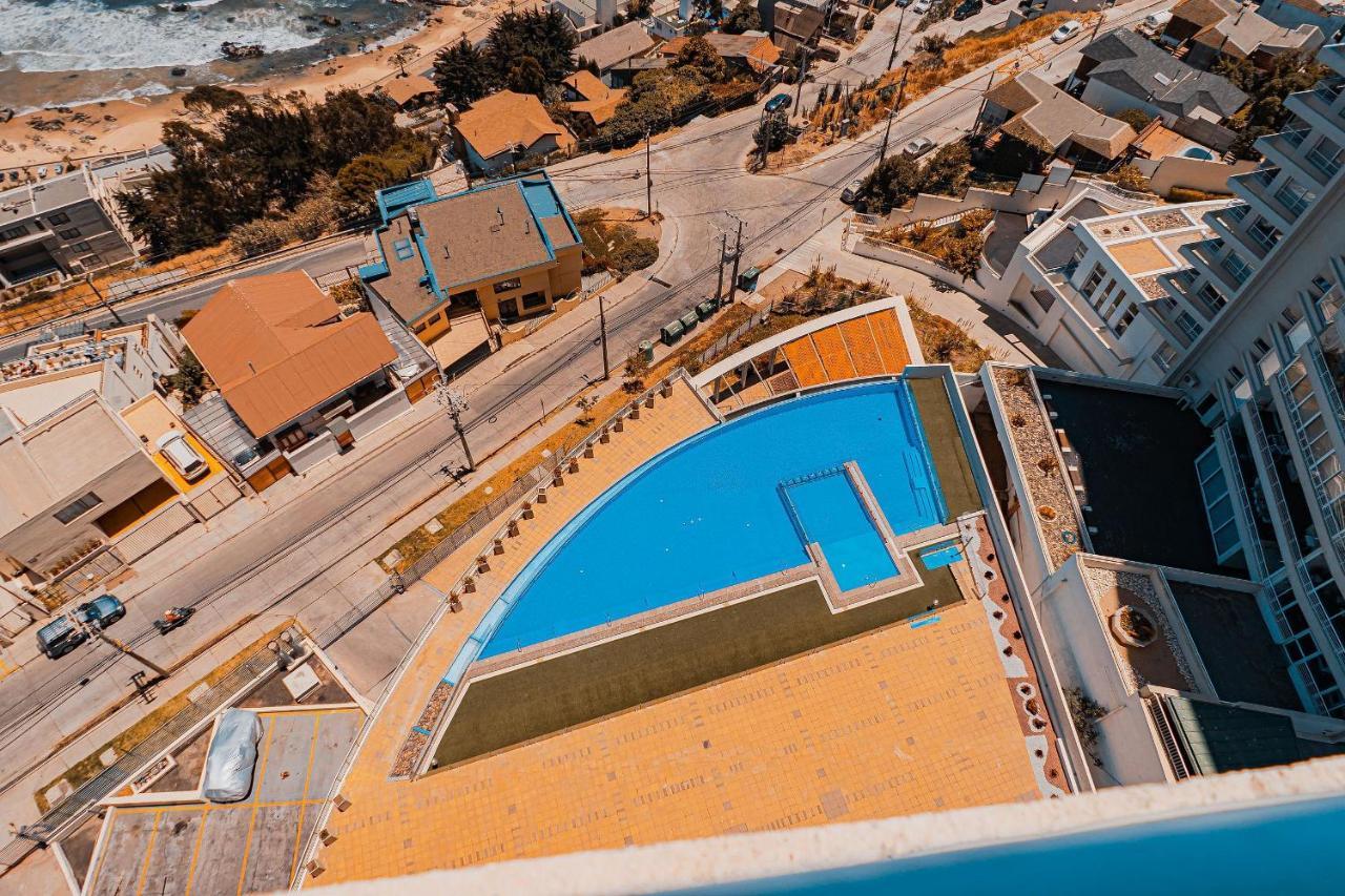Hermoso Departamento Con Insuperable Vista Al Mar Apartment Vina del Mar Luaran gambar