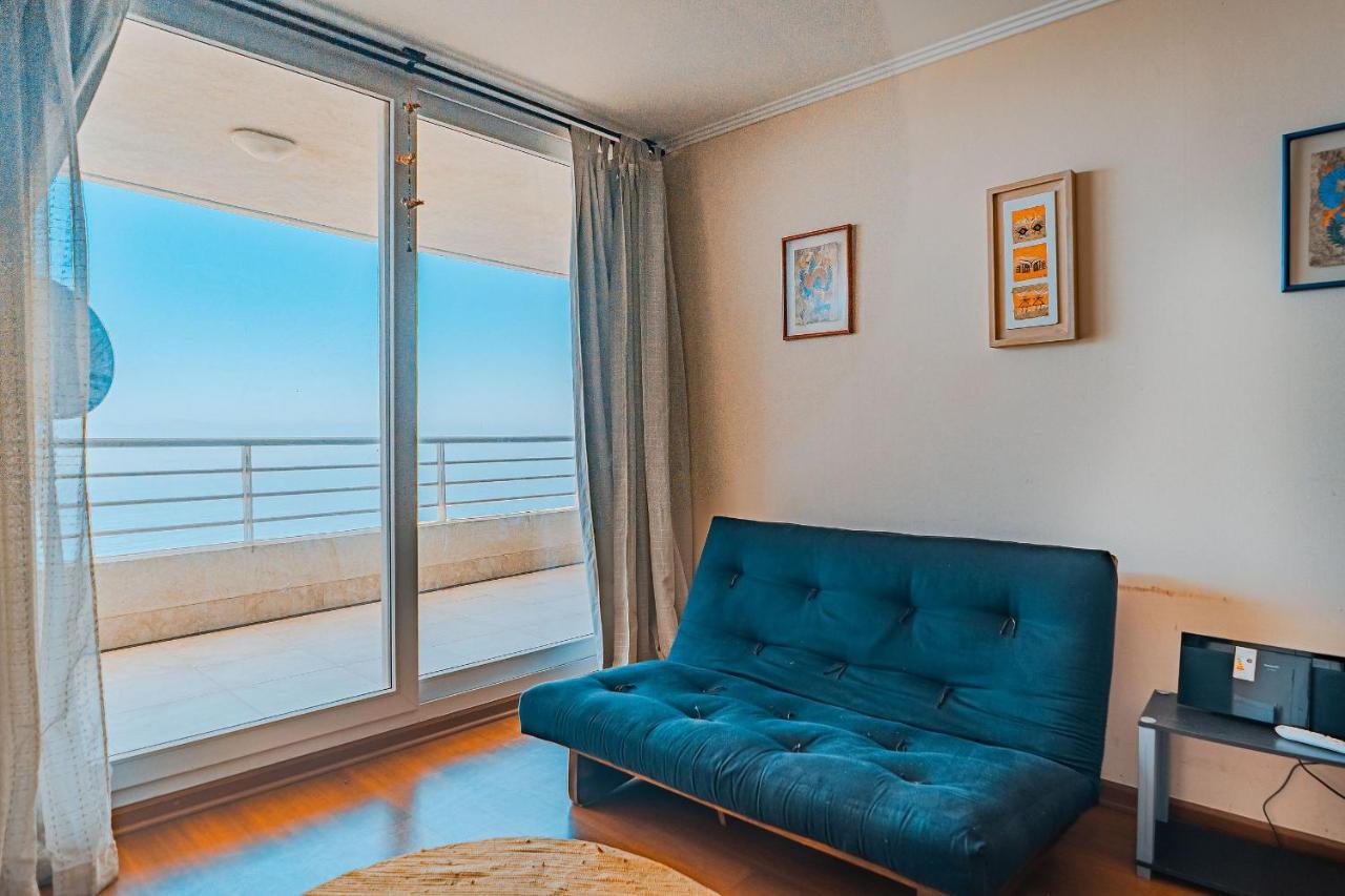 Hermoso Departamento Con Insuperable Vista Al Mar Apartment Vina del Mar Luaran gambar