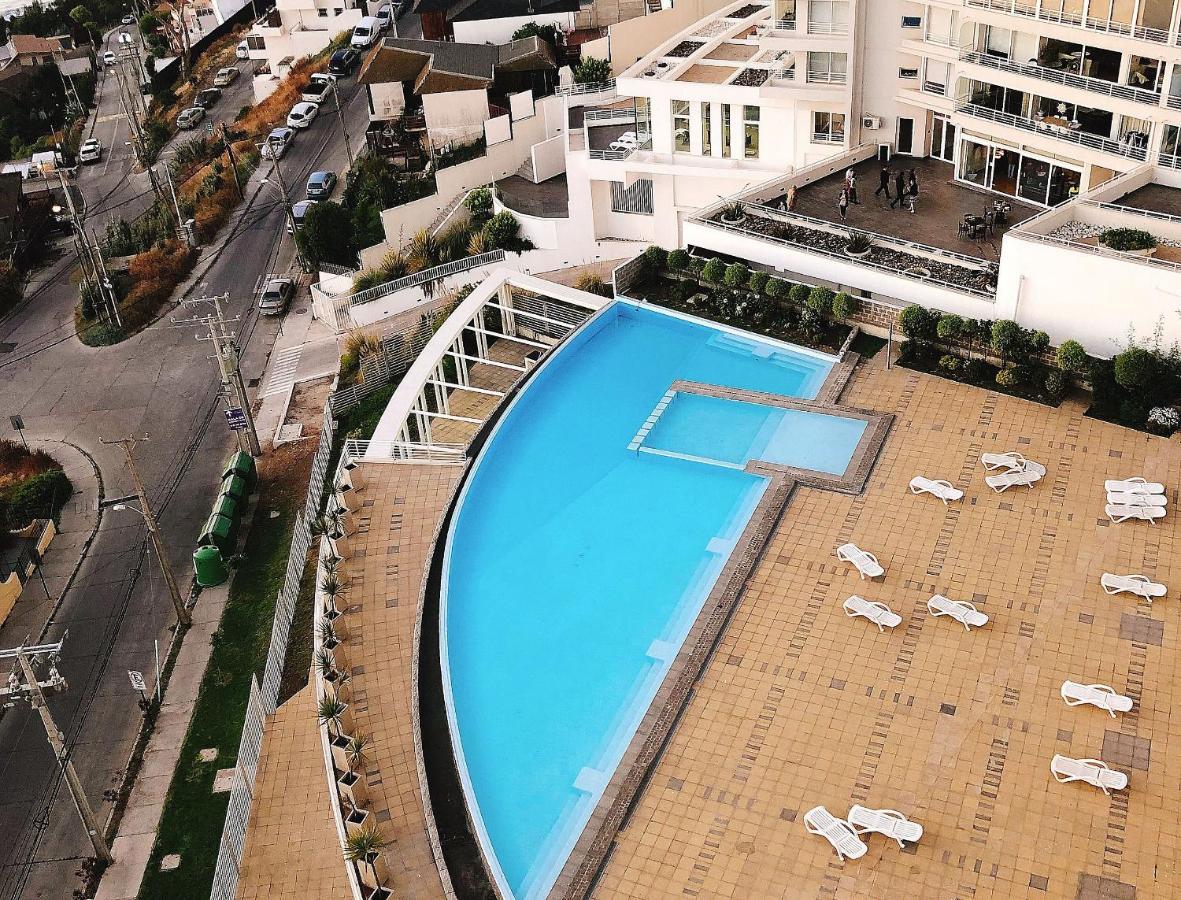 Hermoso Departamento Con Insuperable Vista Al Mar Apartment Vina del Mar Luaran gambar
