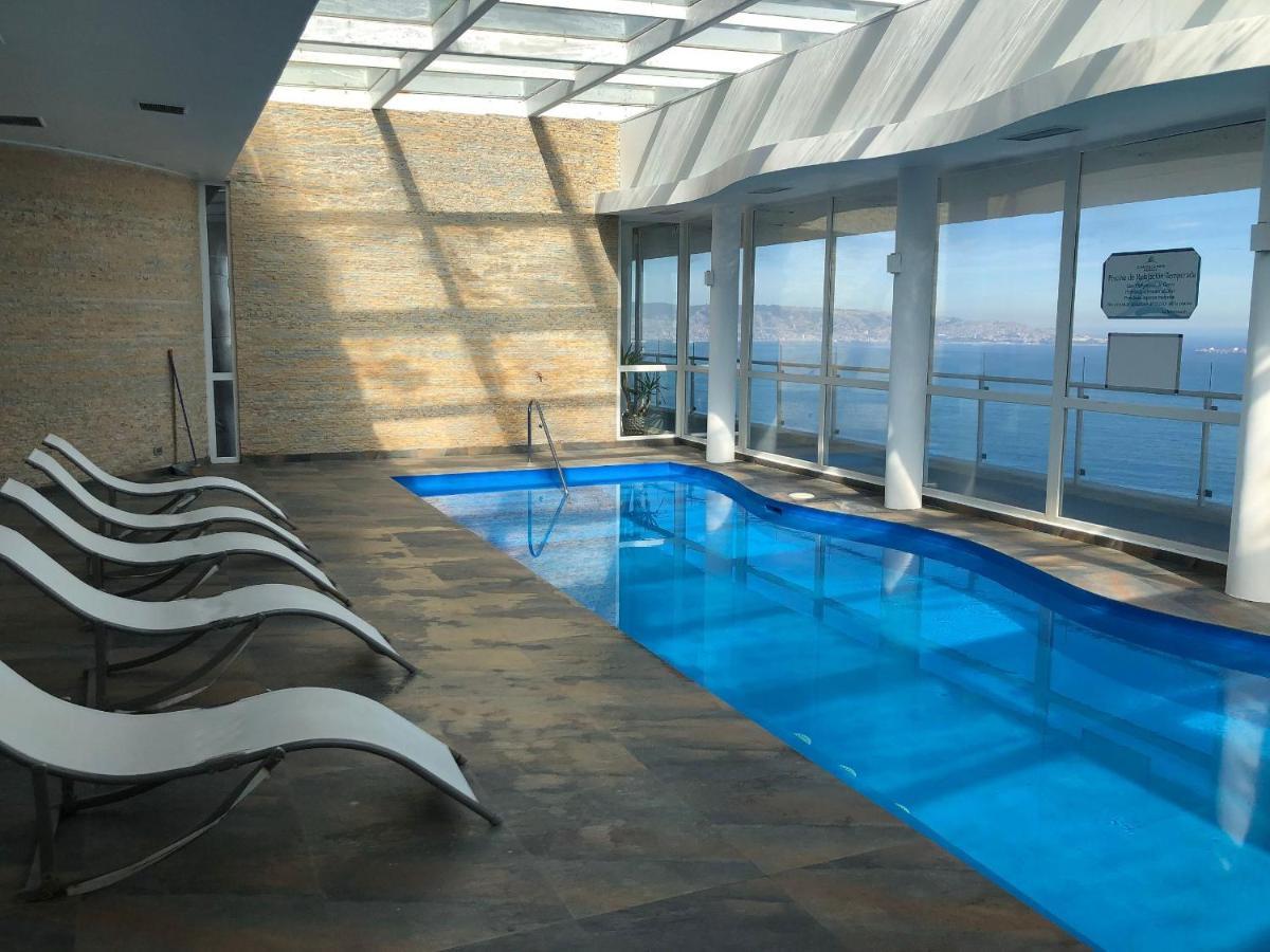 Hermoso Departamento Con Insuperable Vista Al Mar Apartment Vina del Mar Luaran gambar