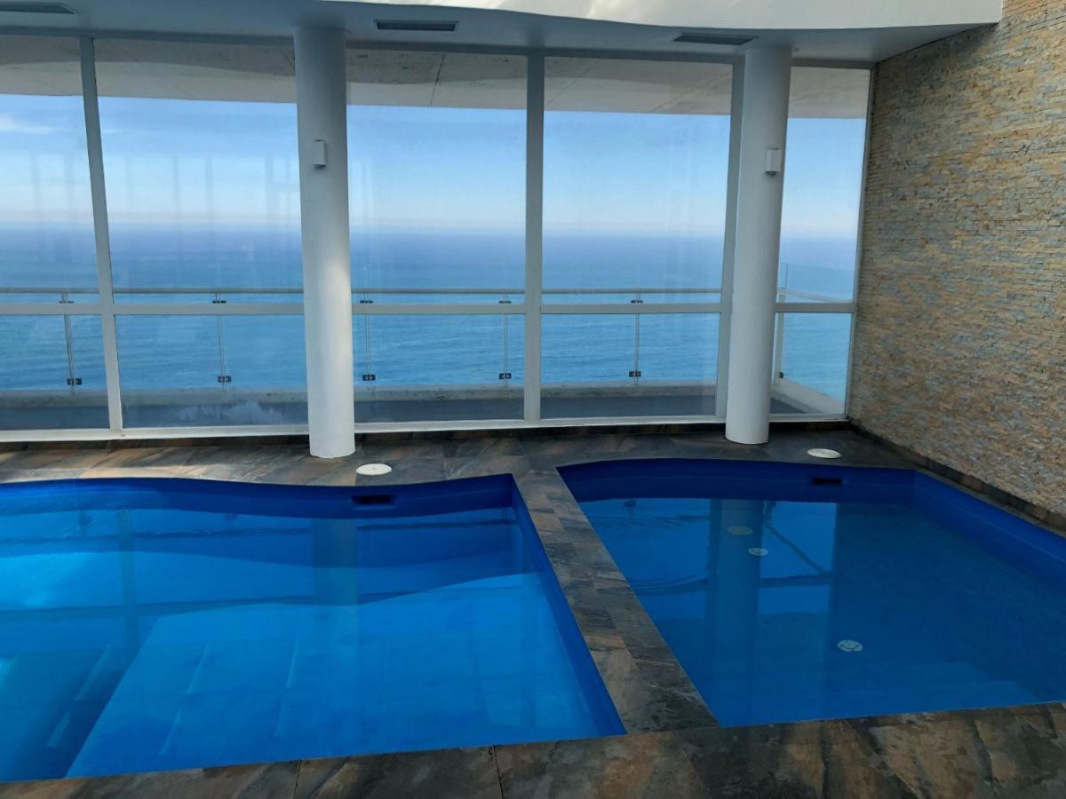 Hermoso Departamento Con Insuperable Vista Al Mar Apartment Vina del Mar Luaran gambar
